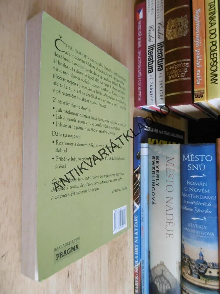ČTYŘI DOHODY, PRACOVNÍ KNIHA, DON MIGUEL RUIZ, **an