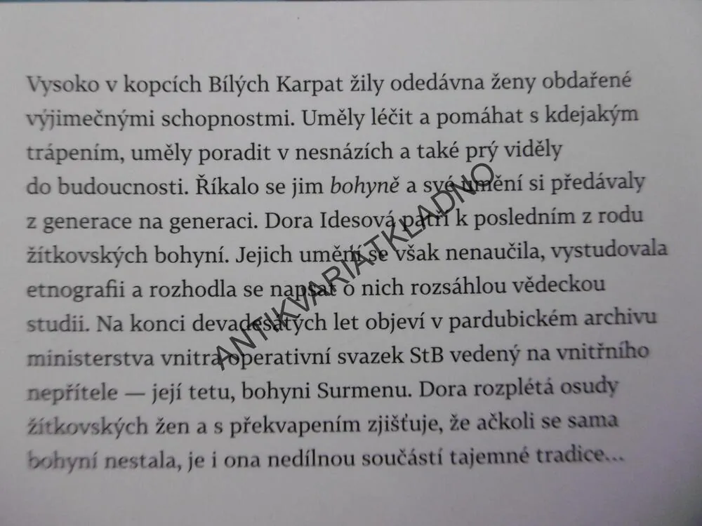 ŽÍTKOVSKÉ BOHYNĚ, KATEŘINA TUČKOVÁ, **an