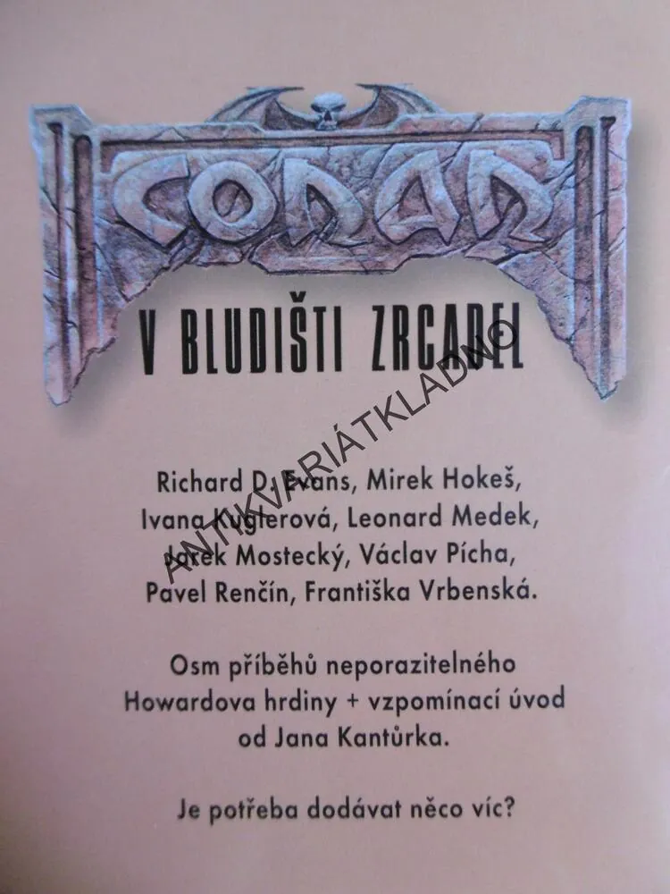 CONAN V BLUDIŠTI ZRCADEL,
