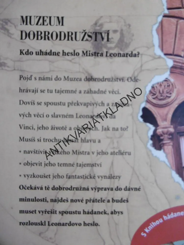 KDO UHÁDNE HESLO MISTRA LEONARDA? THOMAS BREZINA