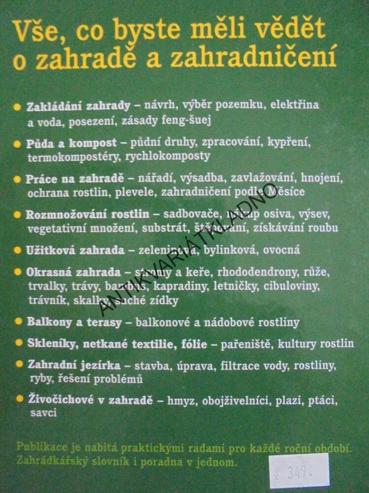 VŠE O ZAHRADĚ, VÁŠ ZELENÝ RÁDCE, **an