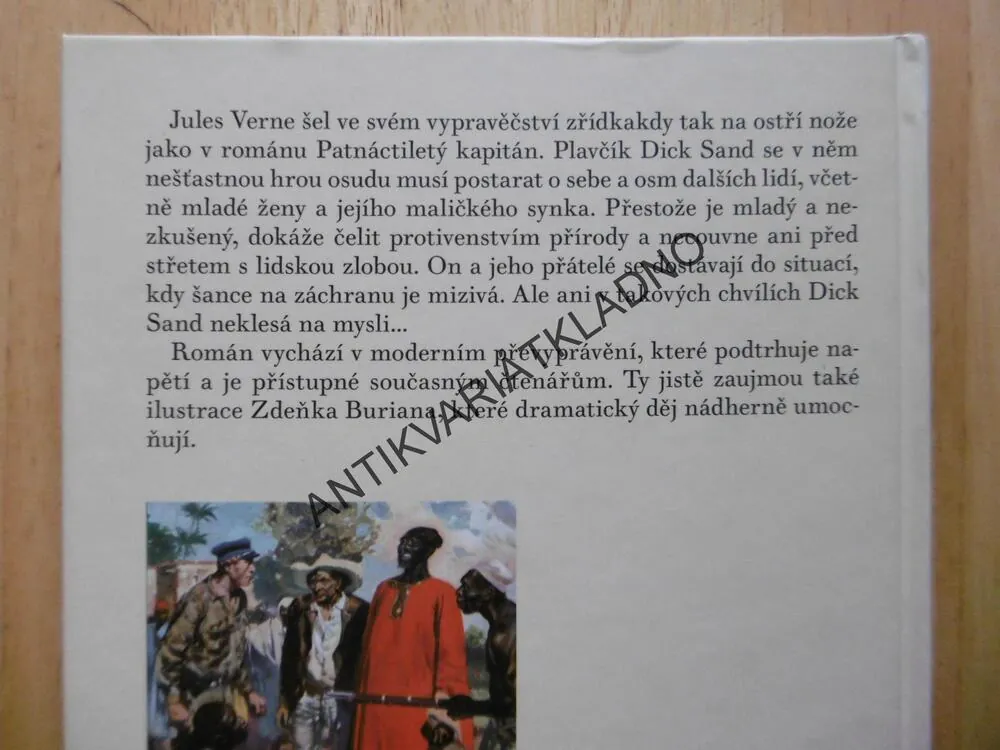 PATNÁCTILETÝ KAPITÁN, JULES VERNE, ONDŘEJ NEFF, ZDENĚK BURIAN