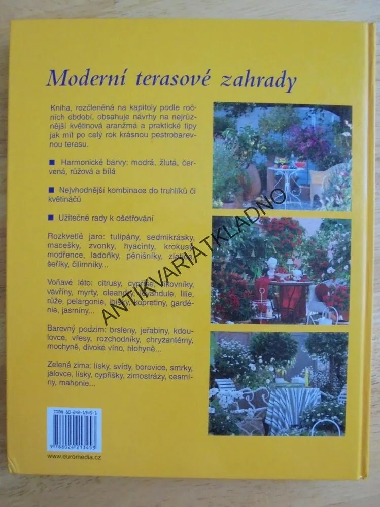 MODERNÍ TERASOVÉ ZAHRADY, KBELÍKOVÉ ROSTLINY , **an