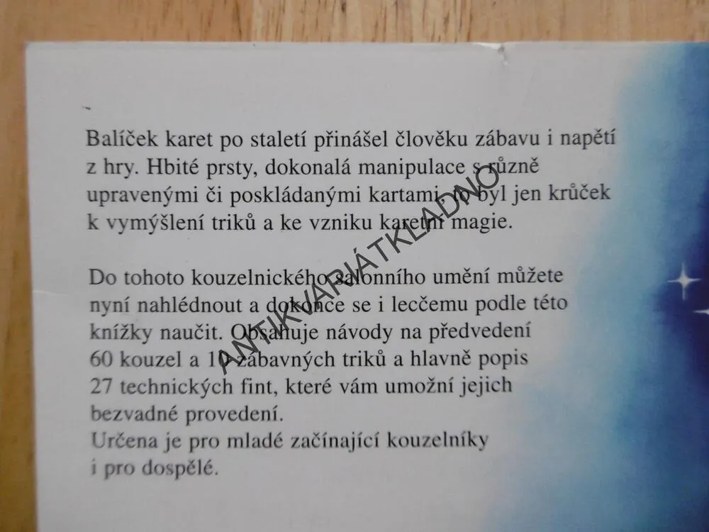 KARETNÍ KOUZLA, VÁCLAV ZŮRA, **an