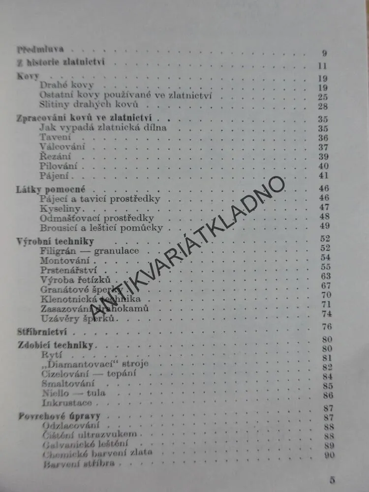 ZLATNICTVÍ, TÄUBL,1976