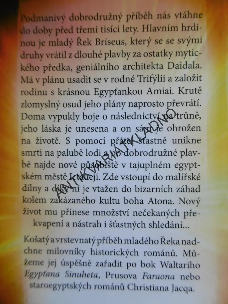 POSLEDNÍ Z FARAONOVY DRUŽINY, LUDĚK VÁCLAV WELLNER, **an