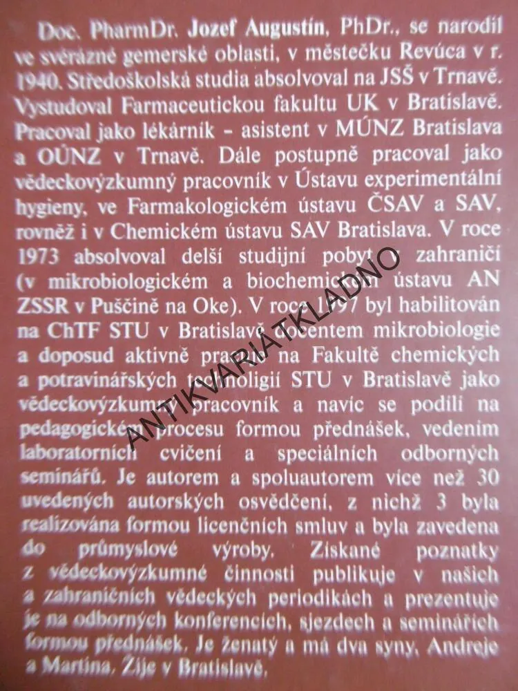 POVÍDÁNÍ O ČAJI, JOZEF AUGUSTIN, **an