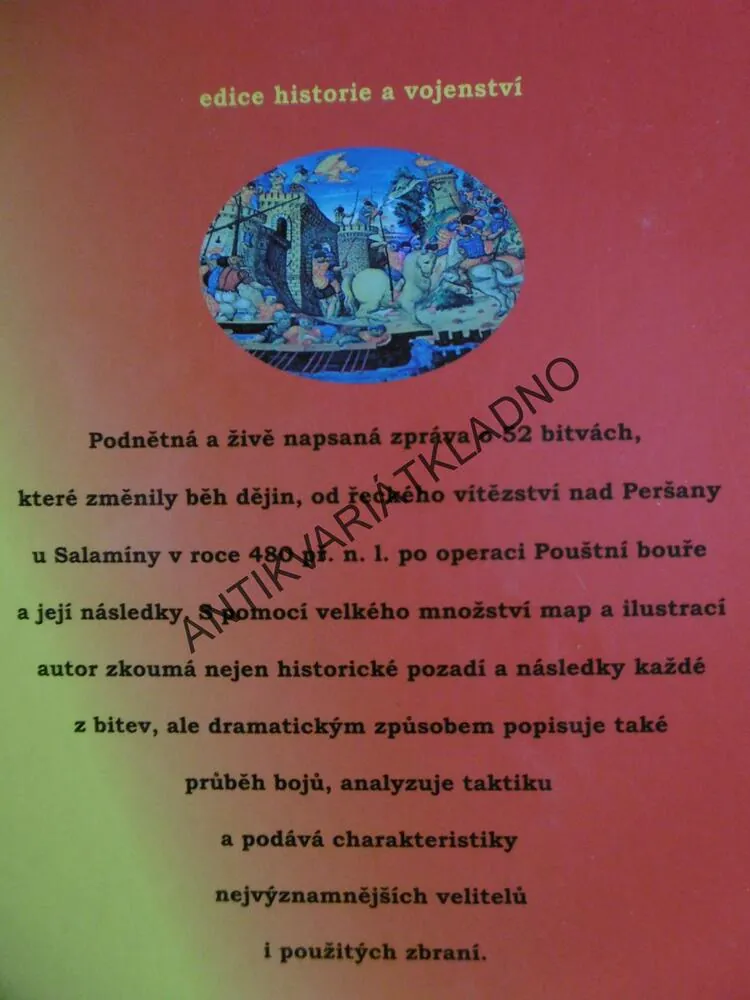ROZHODUJÍCÍ BITVY, EDICE HISTORIE A VOJENSTVÍ, **an