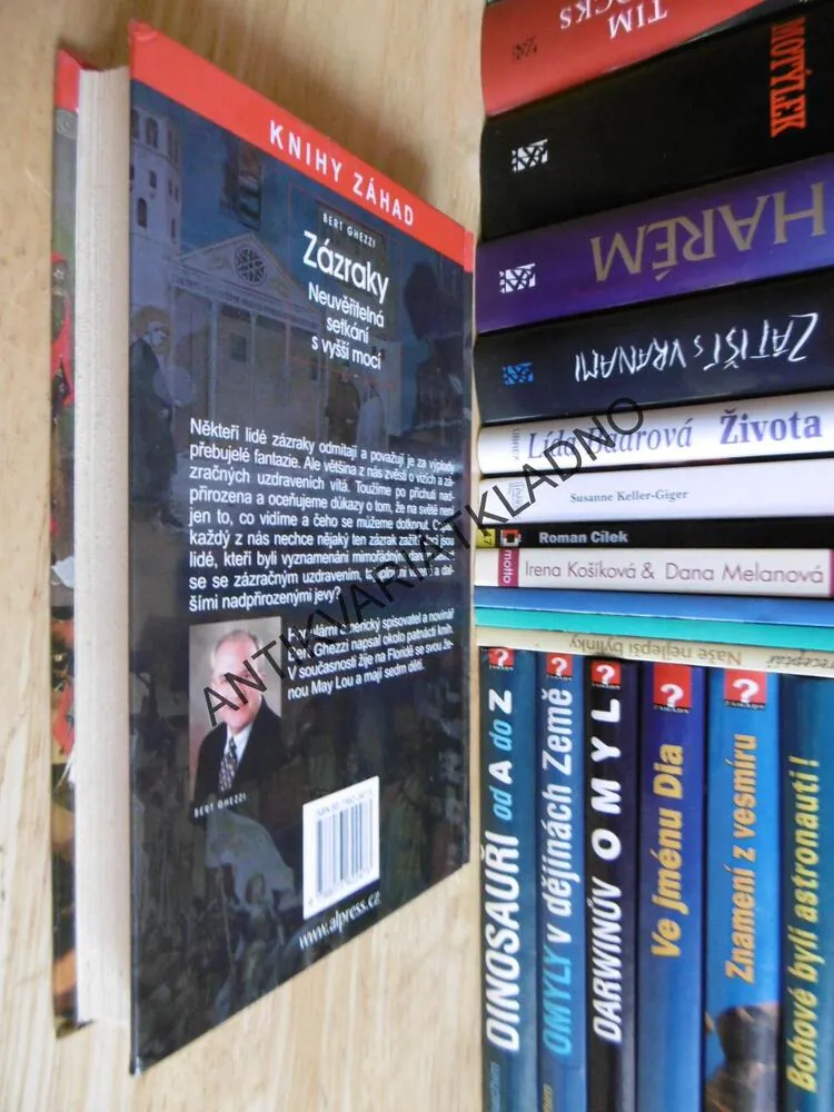 ZÁZRAKY, NEUVĚŘITELNÁ SETKÁNÍ S VYŠŠÍ MOCÍ, BERT GHEZZI, KNIHY ZÁHAD, **an