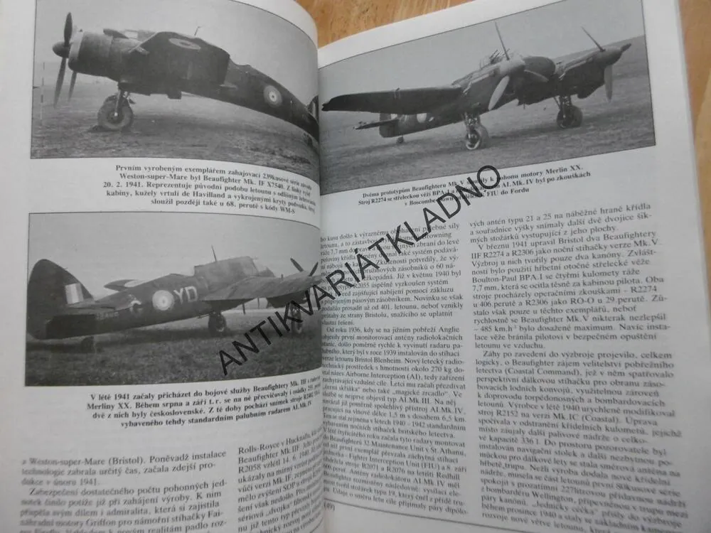 ILUSTROVANÁ HISTORIE LETECTVÍ, BRISTOL, MIKOJAN, LETOV, VRANÝ, HURT, **an