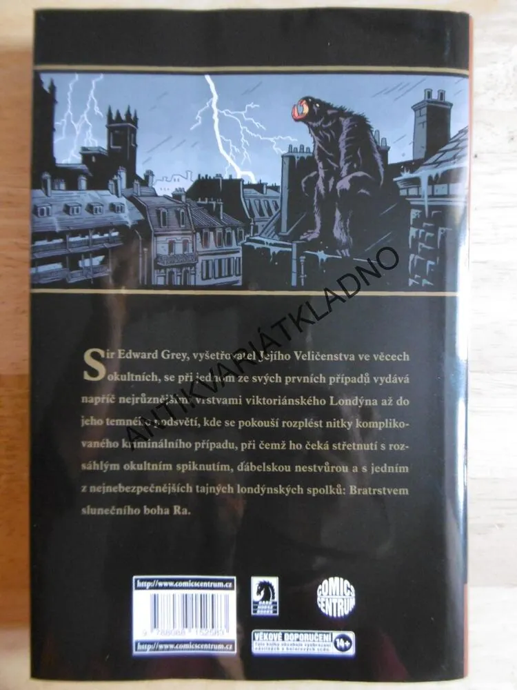 HELLBOY, SIR EDWARD GREY LOVEC ČARODĚJNIC, VE SLUŽBÁCH ANDĚLŮ, MIKE MIGNOLA, KOMIKS 1