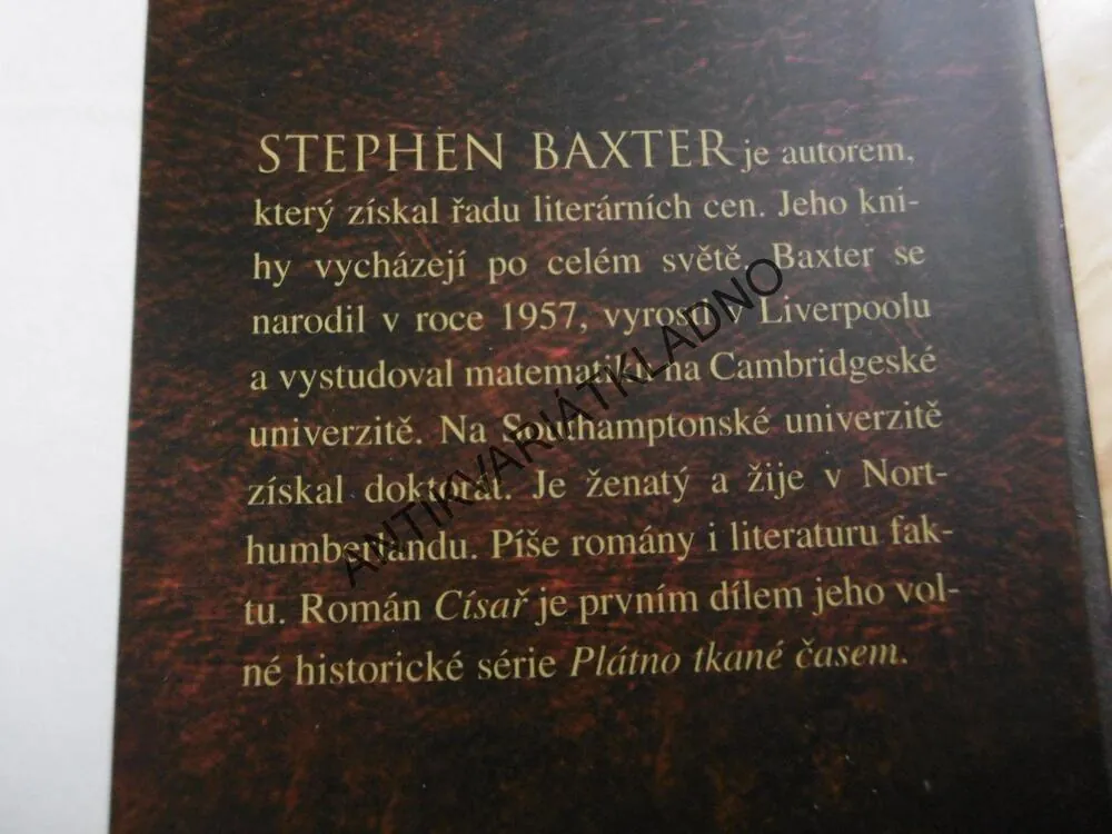 PLÁTNO TKANÉ ČASEM 1-3, STEPHEN BAXTER,**an