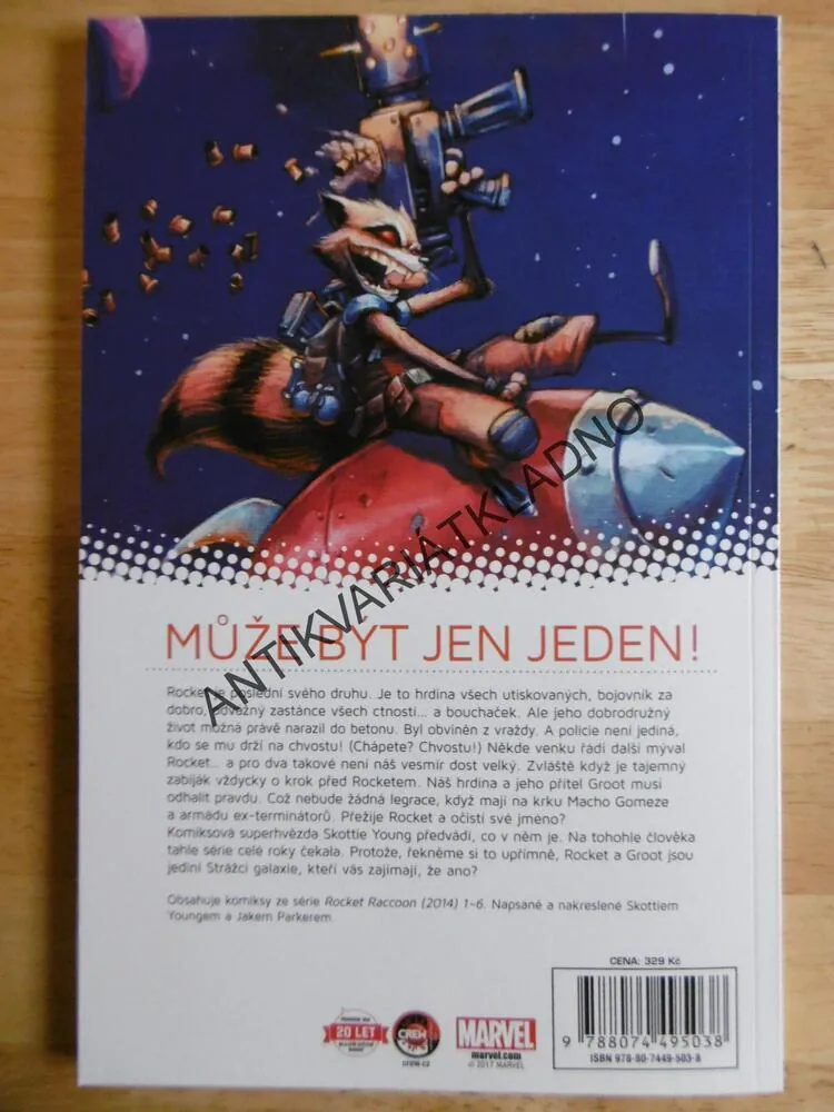 ROCKET, CHLUPATÝ A NEBEZPEČNÝ, KOMIKS, **an