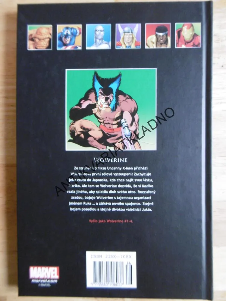 WOLVERINE, MARVEL KOMIKS 4.