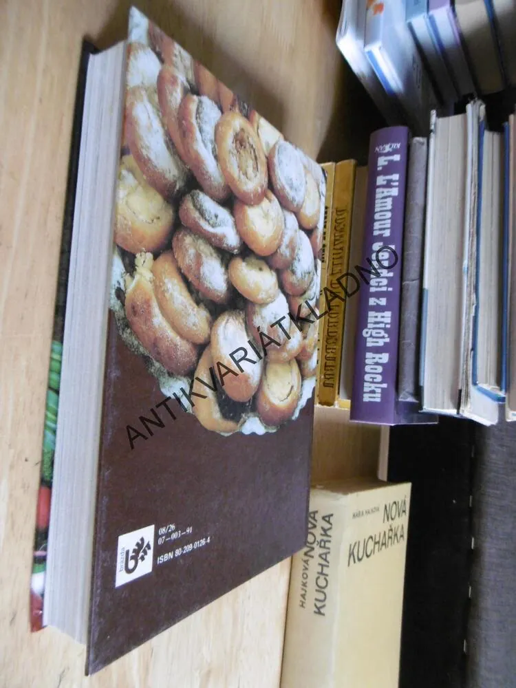 KUCHAŘKA NAŠÍ VESNICE, RECEPTY, HRUBÁ, RABOCH, 1988, **an
