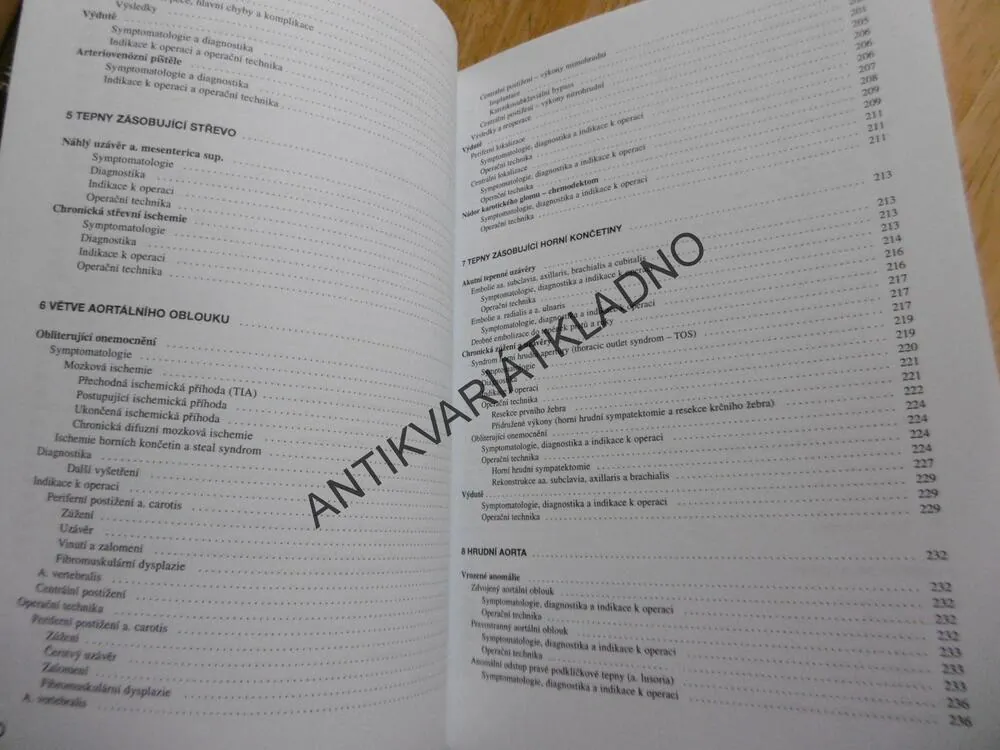 CÉVNÍ CHIRURGIE, FIRT, HEJNAL, VANĚK, UČEBNÍ TEXTY UNIVERSITY KARLOVY PRAHA