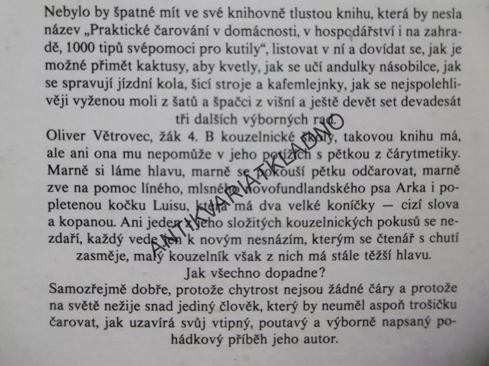 MALÝ KOUZELNÍK A VELKÁ PĚTKA, UWE KANT, STANISLAV DUDA,1982, **an
