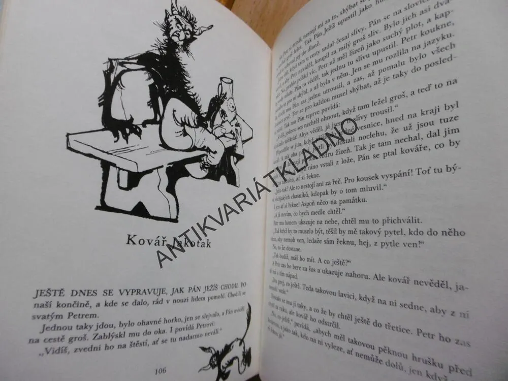 KDYŽ SE ČERTI ROJILI, JOSEF ŠTEFAN KUBÍN, ZÁBRANSKÝ, 1985, **an