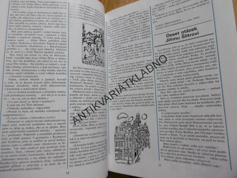 SEDMDESÁTKA JIŘÍHO ŠLITRA, JIŘÍ ŠLITR, 