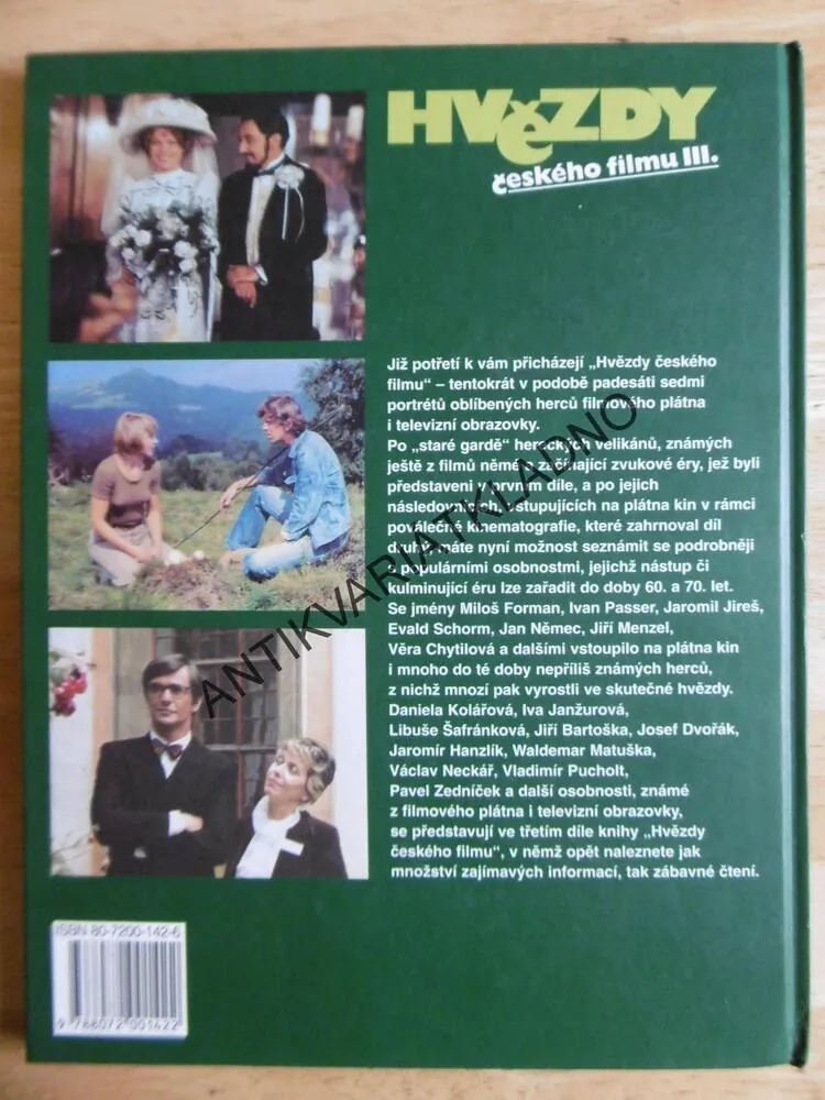 HVĚZDY ČESKÉHO FILMU 3, VÍTKOVÁ, ŘÍZEK, **an