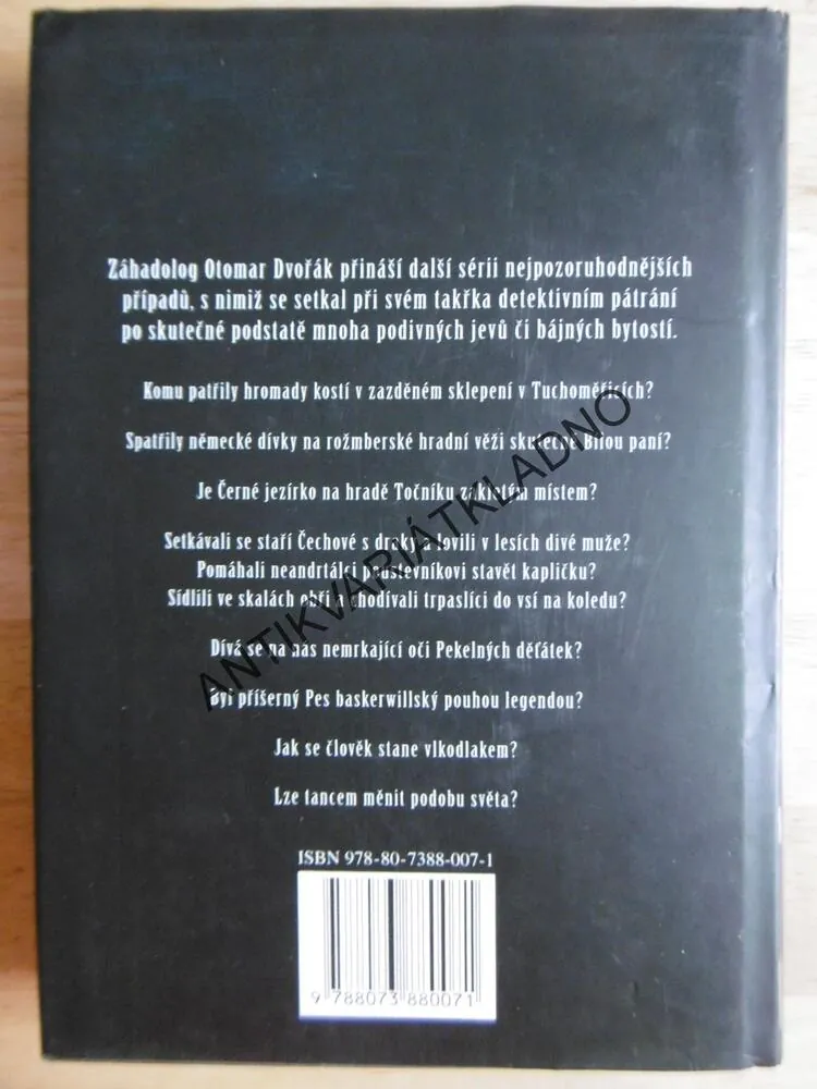 NEUVĚŘITELNÉ JEVY A PODIVUHODNÉ BYTOSTI, OTOMAR DVOŘÁK, **an