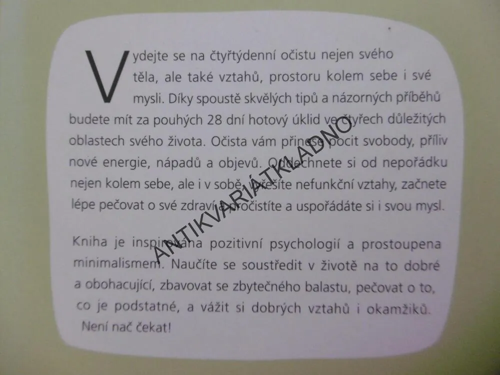 POŘÁDEK NEJEN V HLAVĚ, MICHAELA DOMBROVSKÁ