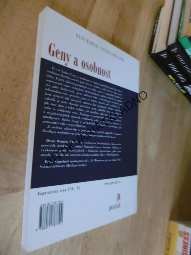 GENY A OSOBNOST, DEAN HAMER, 