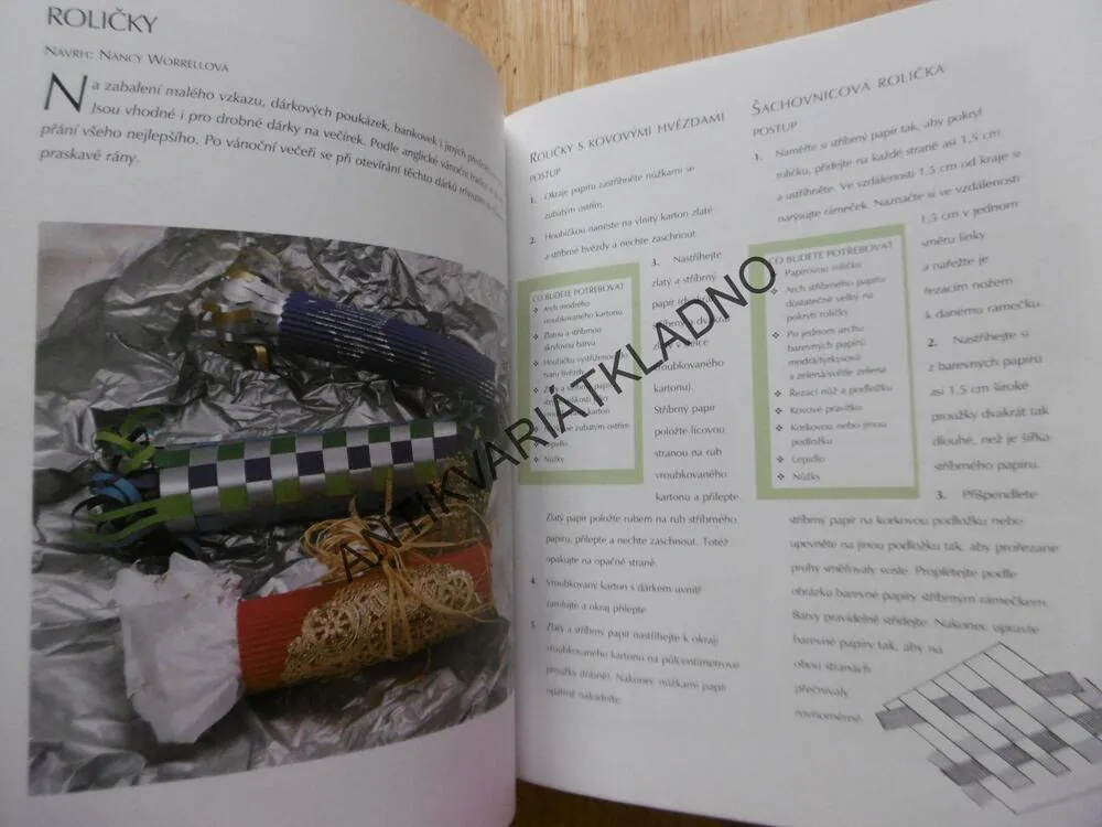 NÁPADITÉ BALENÍ DÁRKŮ, NÁPADY, INSPIRACE, TIPY, TECHNIKY, **an