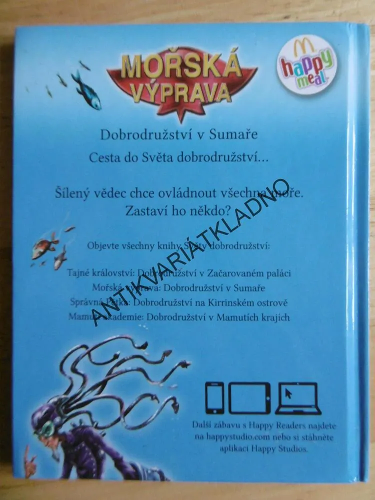 MOŘSKÁ VÝPRAVA, DOBRODRUŽSTVÍ V SUMAŘE, ADAM BLADE, **an