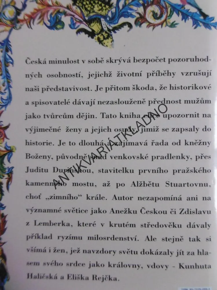 DÁMSKÉ PŘÍBĚHY ČESKÉHO STŘEDOVĚKU, FELIX KRUMLOVSKÝ **an