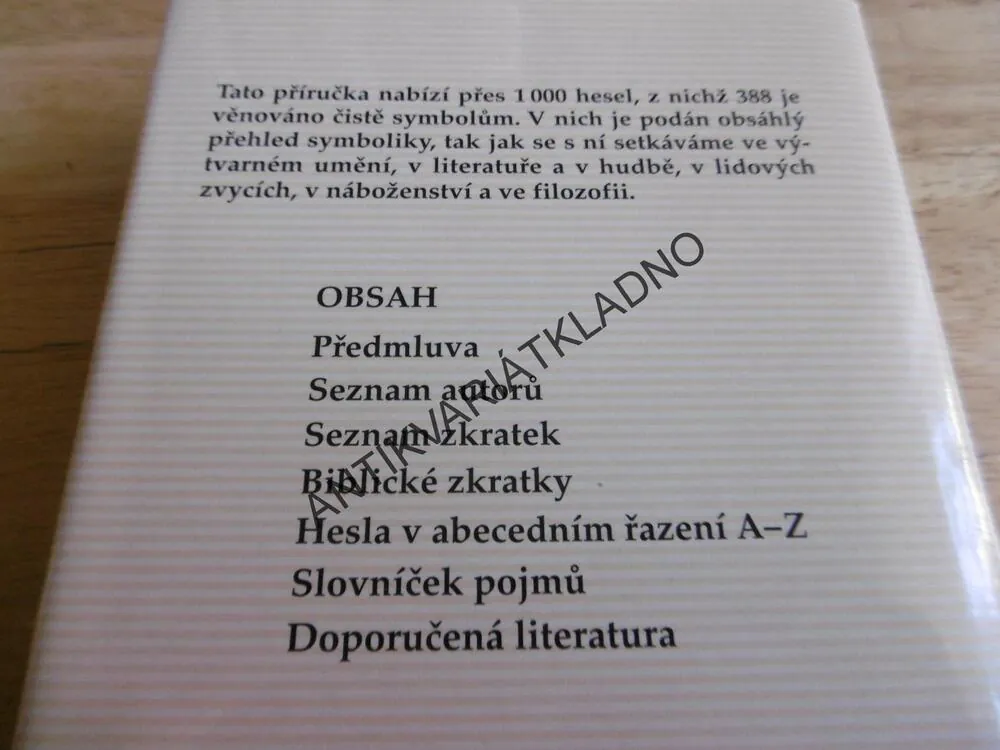 SLOVNÍK SYMBOLŮ, MANFRED LURKER
