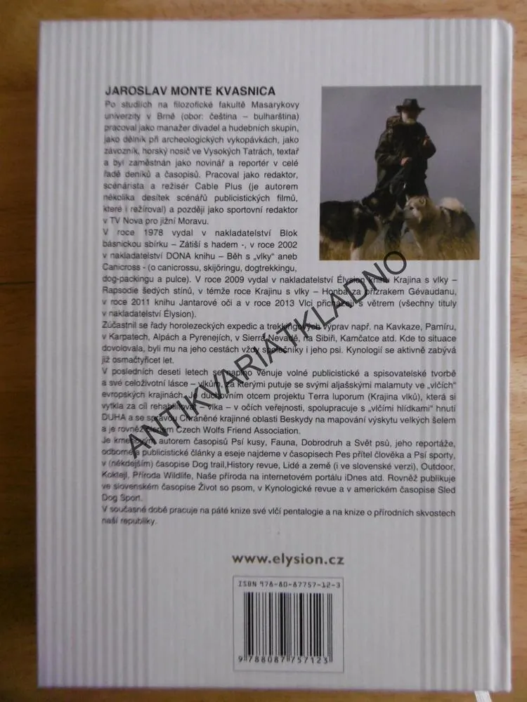KRAJINA S VLKY, RAPSODIE ŠEDÝCH STÍNŮ, JAROSLAV MONTE KVASNICA