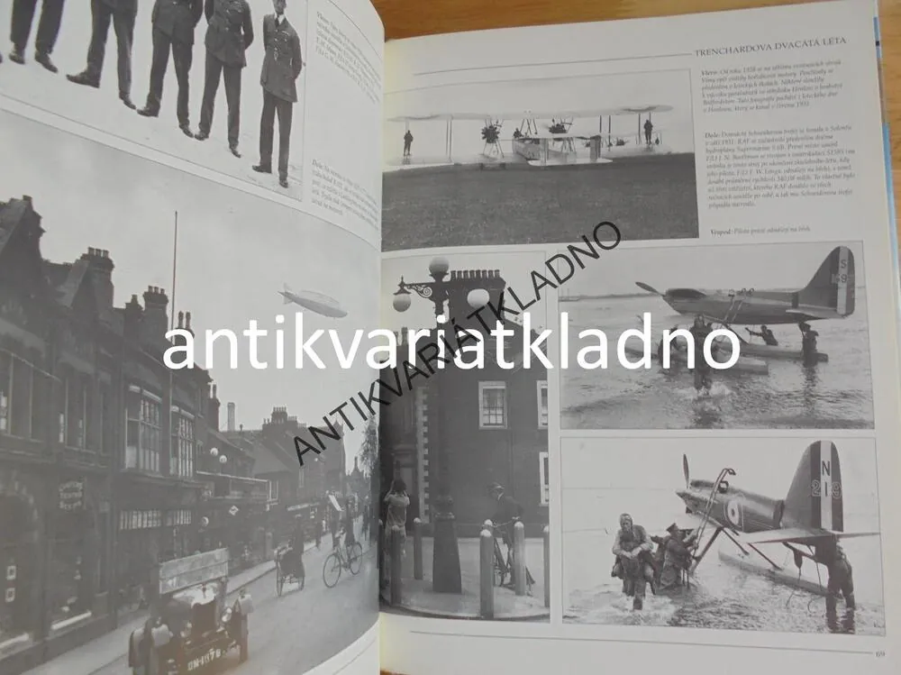 HISTORIE RAF V OBRAZECH, LETECTVÍ, VÁLKA, NESBIT