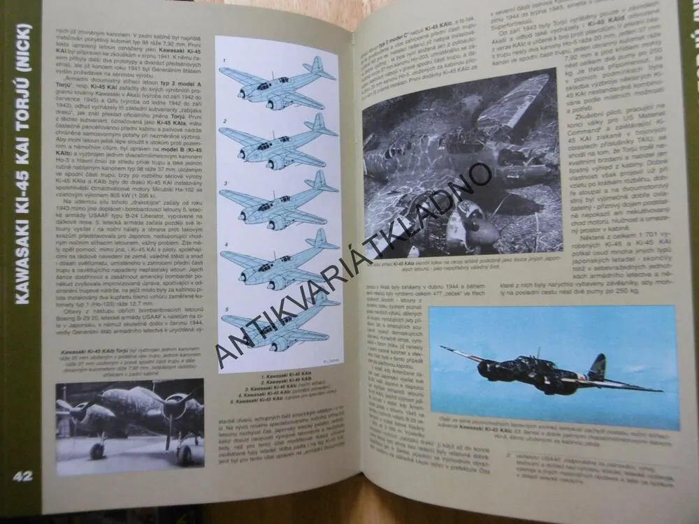 LETADLA 1939-45, 1.DÍL, STÍHACÍ A BOMBARDOVACÍ LETADLA JAPONSKA