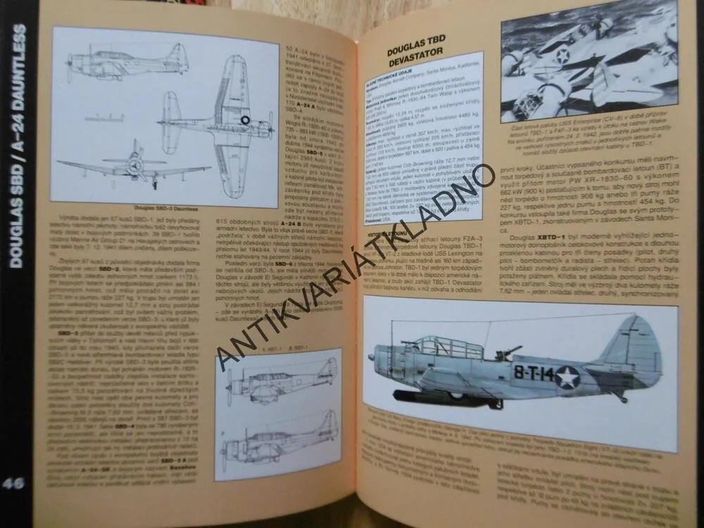 LETADLA 1939-45, STÍHACÍ A BOMBARDOVACÍ LETADLA USA, **an