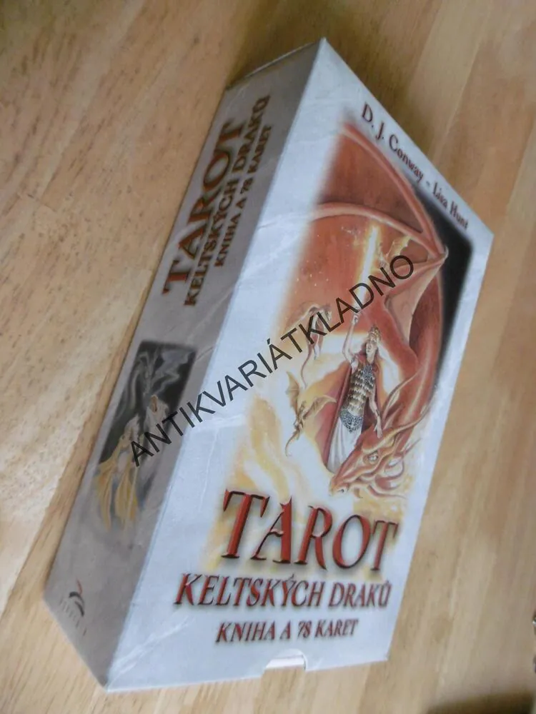 TAROT KELTSKÝCH DRAKŮ, CONWAY, LISA HUNT, KNIHA + KARTY V KRABICI