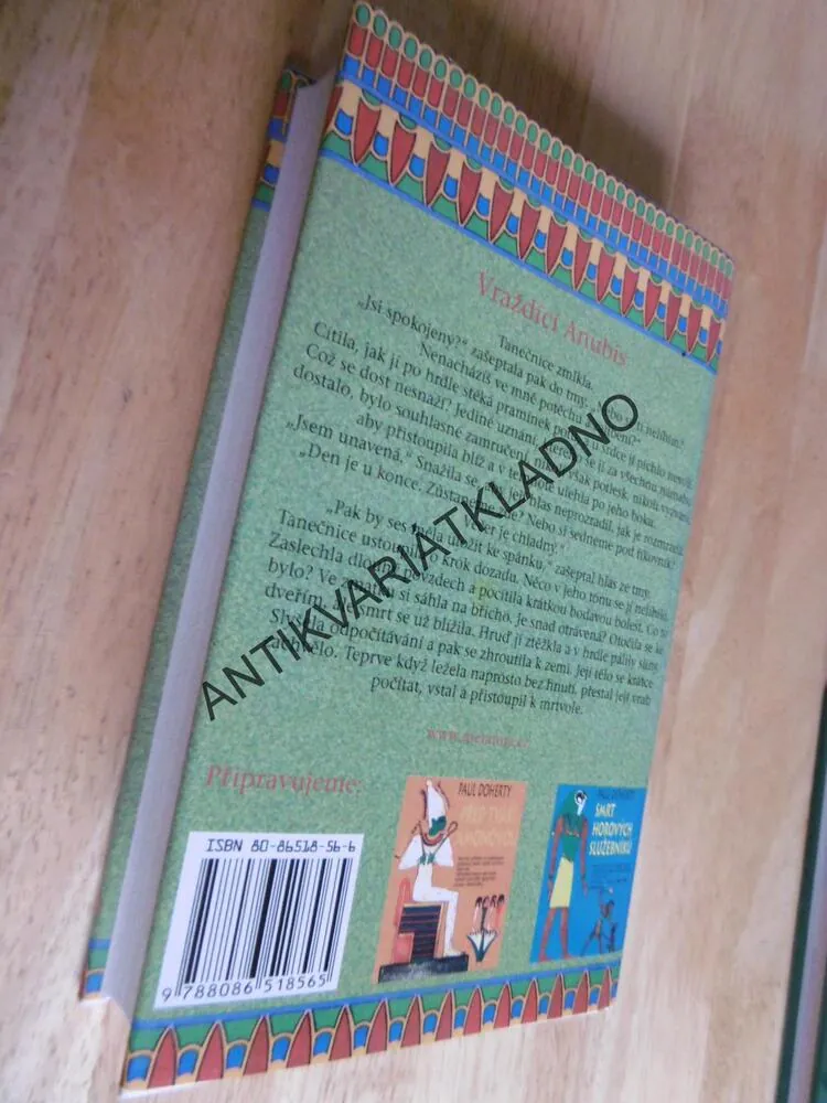 VRAŽDÍCÍ ANUBIS, PAUL DOHERTY, **an