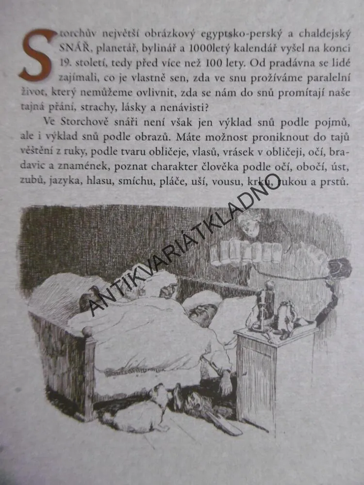 STORCHŮV NEJVĚTŠÍ OBRÁZKOVÝ EGYPTSKO-PERSKÝ A CHALDEJSKÝ SNÁŘ