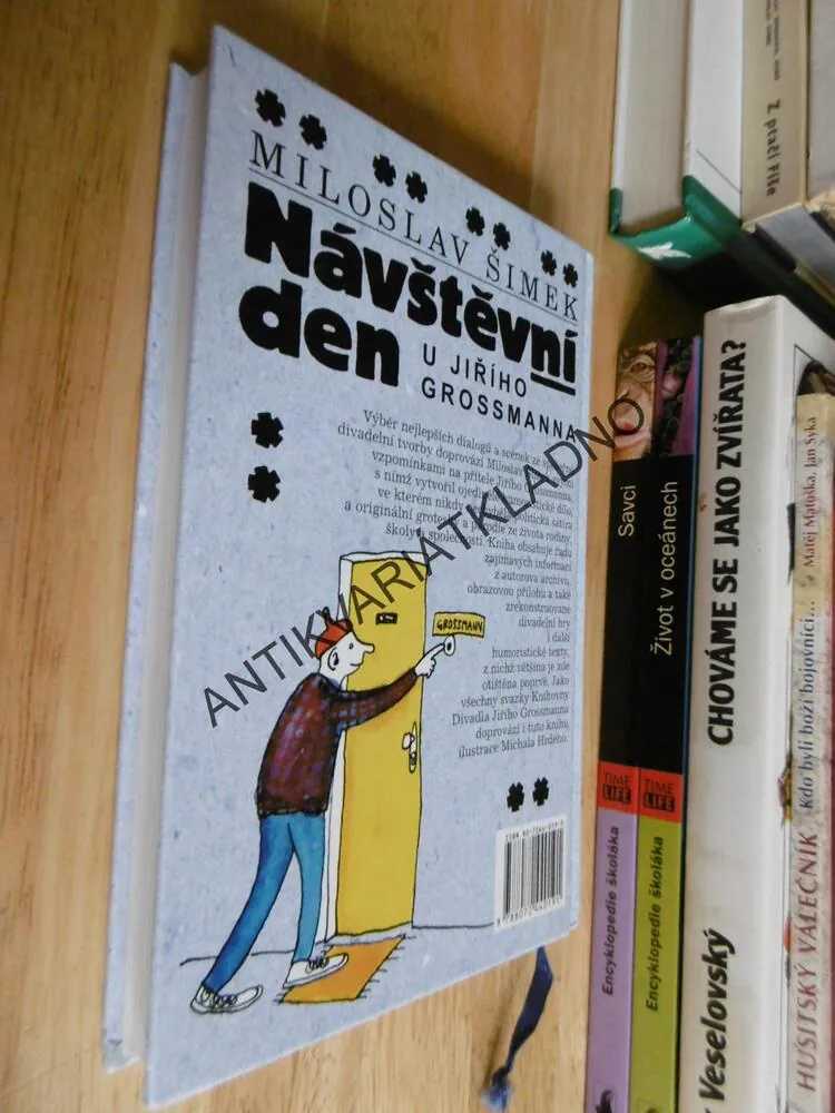 NÁVŠTĚVNÍ DEN U JIŘÍHO GROSSMANNA, MILOSLAV ŠIMEK, GROSSMANN