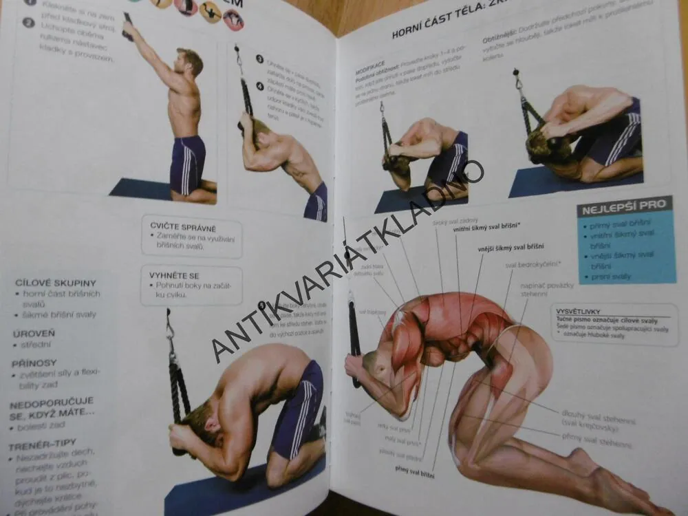 ENCYKLOPEDIE POSILOVÁNÍ,ANATOMIE,45 SPORTŮ,  LIEBMAN