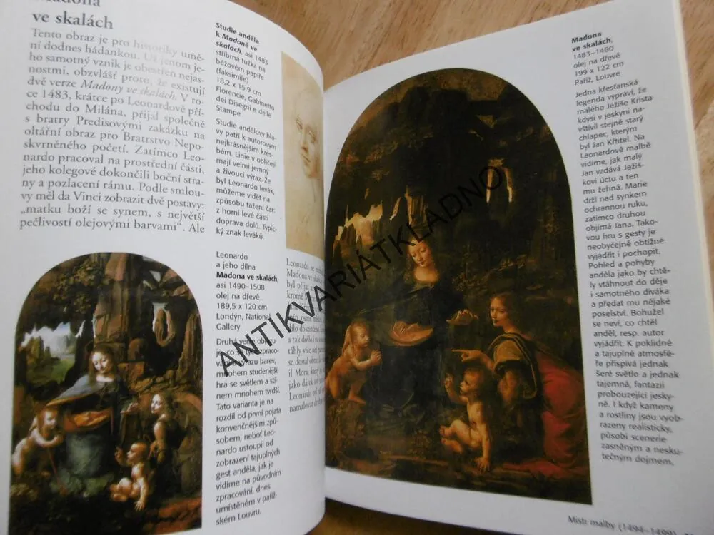 LEONARDO DA VINCI, MALÝ UMĚLECKÝ PRŮVODCE, **an
