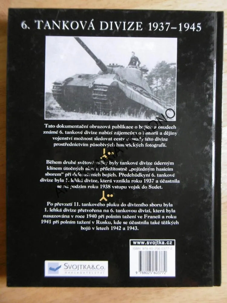 6. TANKOVÁ DIVIZE 1937-1945, VÁLKA