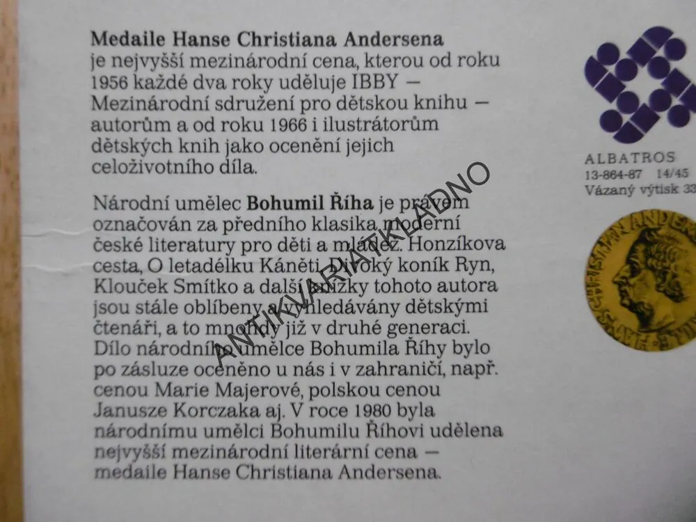 JÁ HO VYPÁTRÁM SÁM, BOHUMIL ŘÍHA, ADOLF BORN