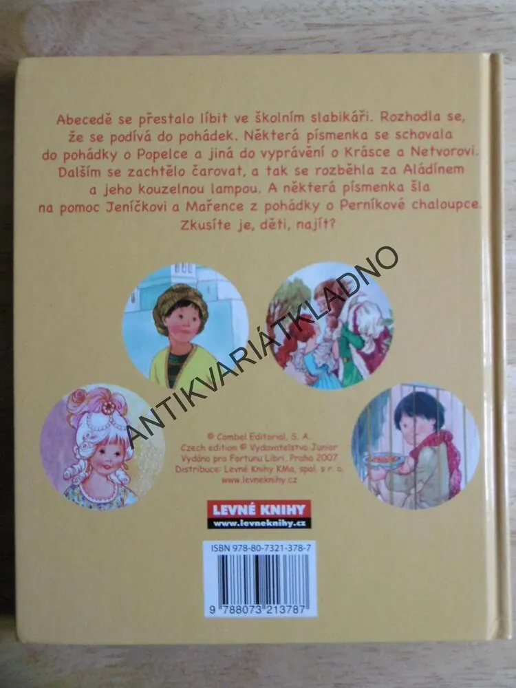 POHÁDKOVÝ SLABIKÁŘ, POPELKA A JINÉ POHÁDKY, 