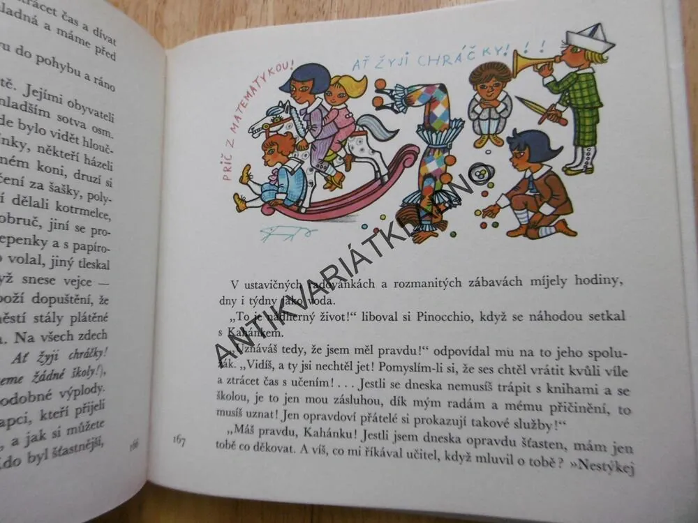 PINOCCHIOVA DOBRODRUŽSTVÍ, CARLO COLLODI, ZMATLÍKOVÁ, JISKŘIČKY, **an