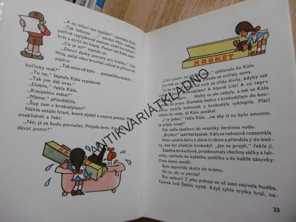 KÁŤA A KROKODÝL, GERNETOVÁ, JAGDFELD, **an