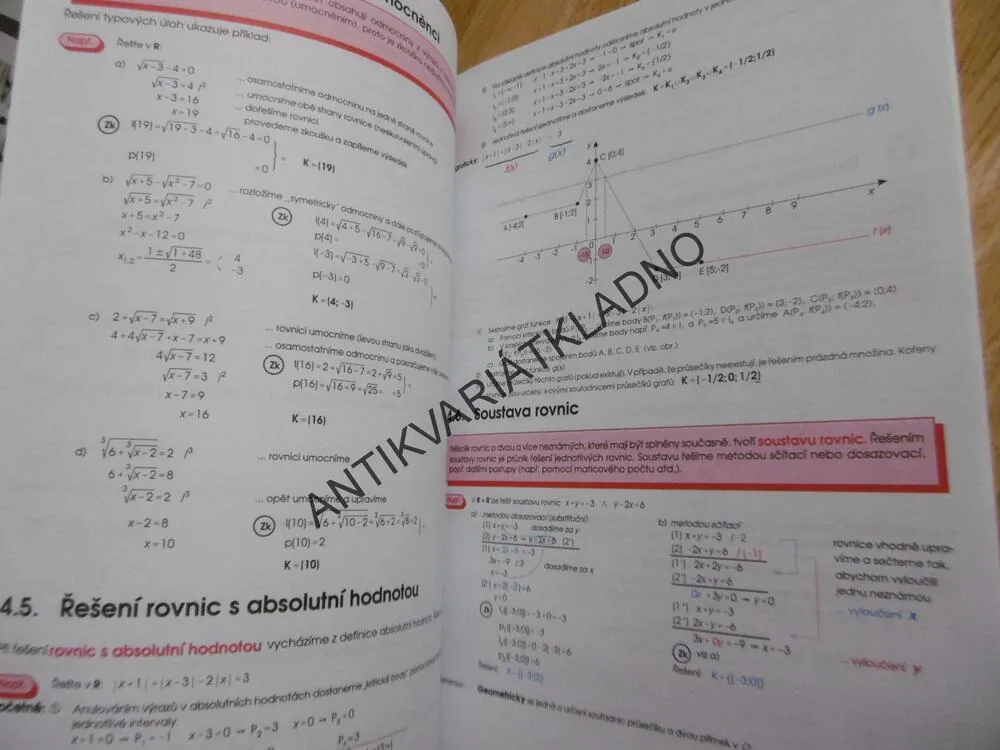 MATEMATIKA V KOSTCE, PRO STŘEDNÍ ŠKOLY, VOŠICKÝ