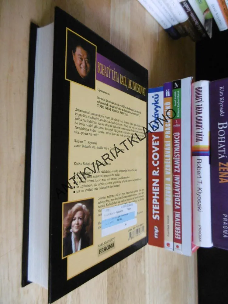 BOHATÝ TÁTA RADÍ JAK INVESTOVAT, KIYOSAKI, **an