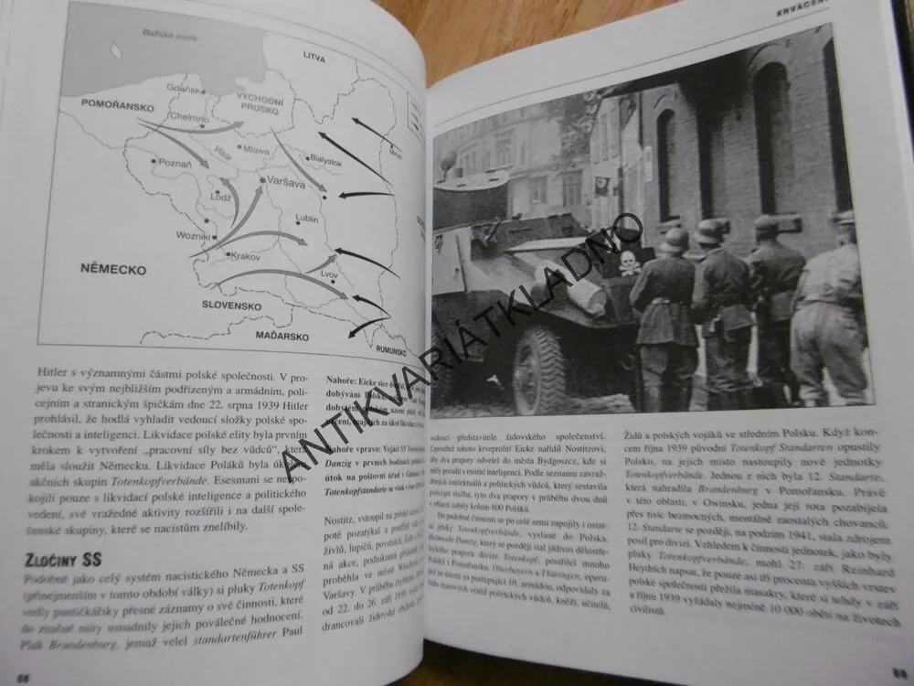 SS-TOTENKOPF, HISTORIE DIVIZE S UMRLČÍ LEBKOU 1939-45, **an
