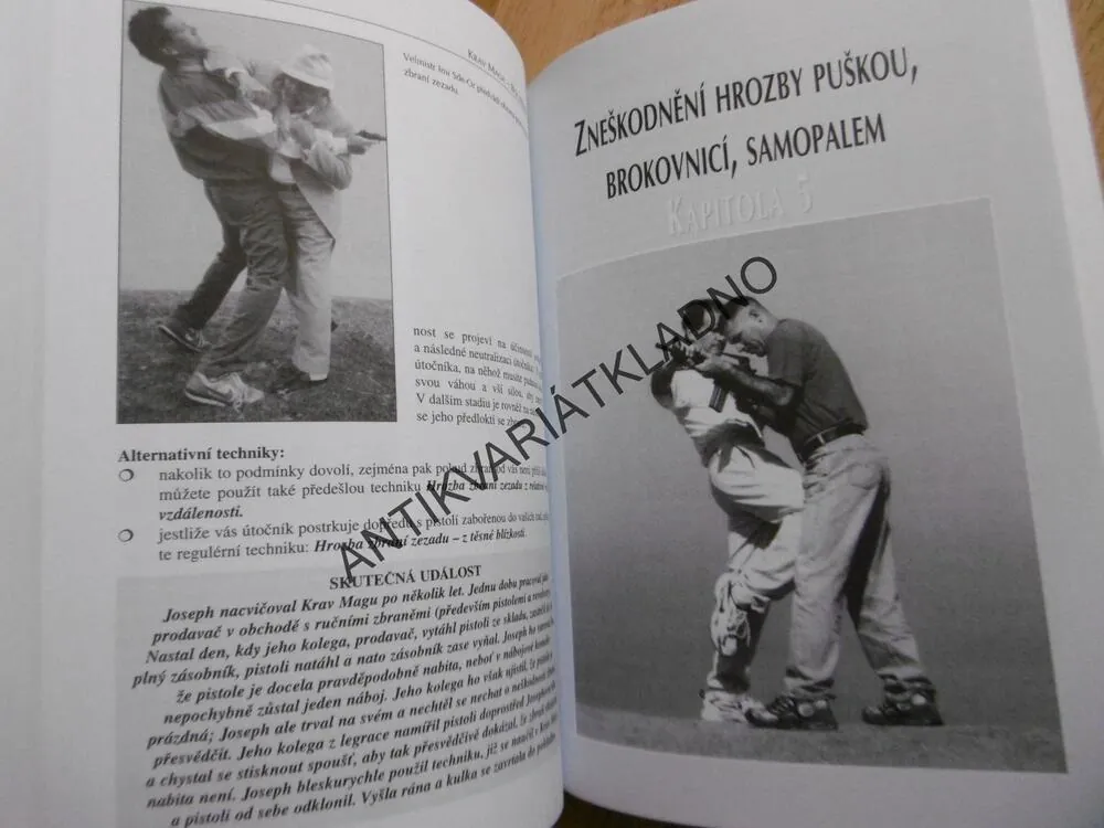 KRAV MAGA, UMĚNÍ ČELIT OZBROJENÉMU ÚTOČNÍKOVI, EYAL YANILOV